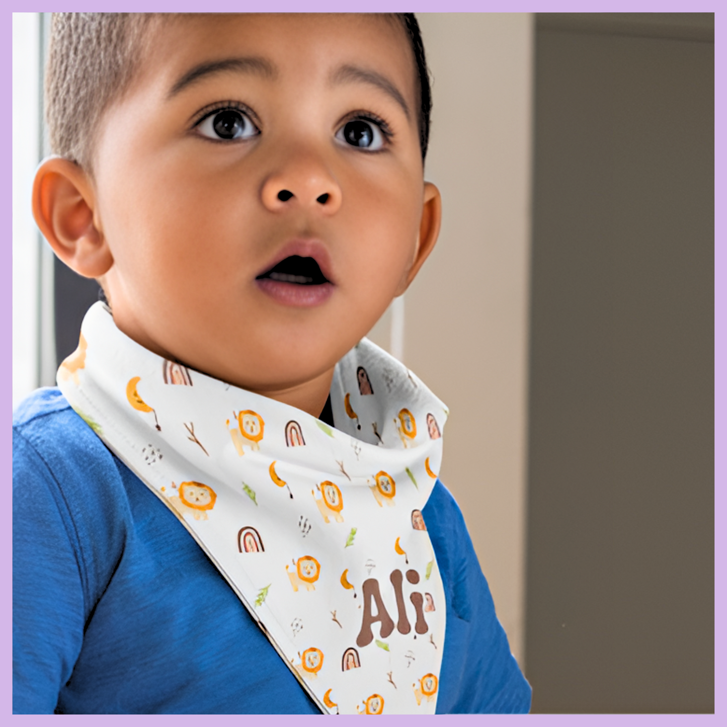 Personalized Boys Bandana Bibs