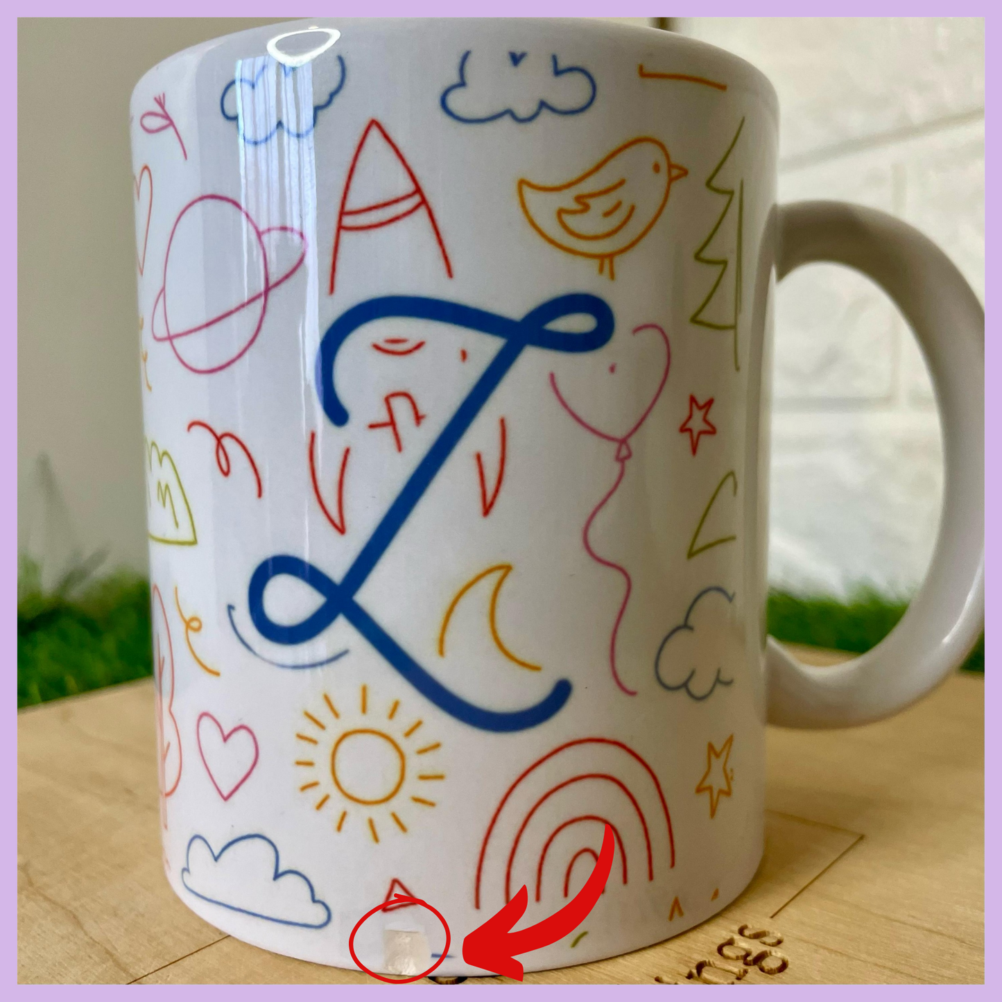 Zein Doodles Mug