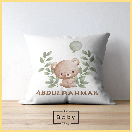 Personalized Bear Cushion