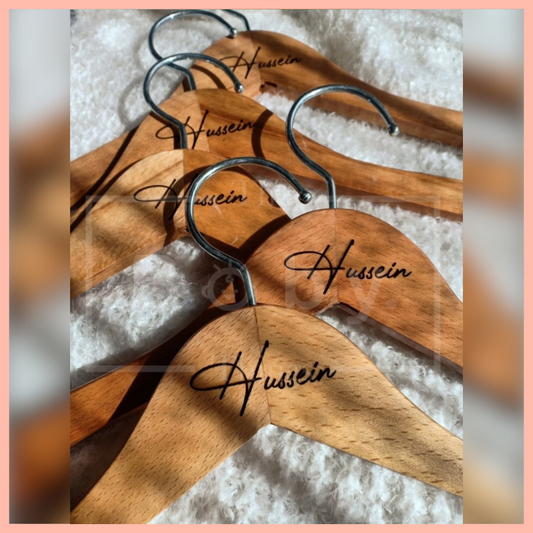 Personalized Clothes Hangers