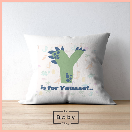 Personalized Dinosaurs Cushion