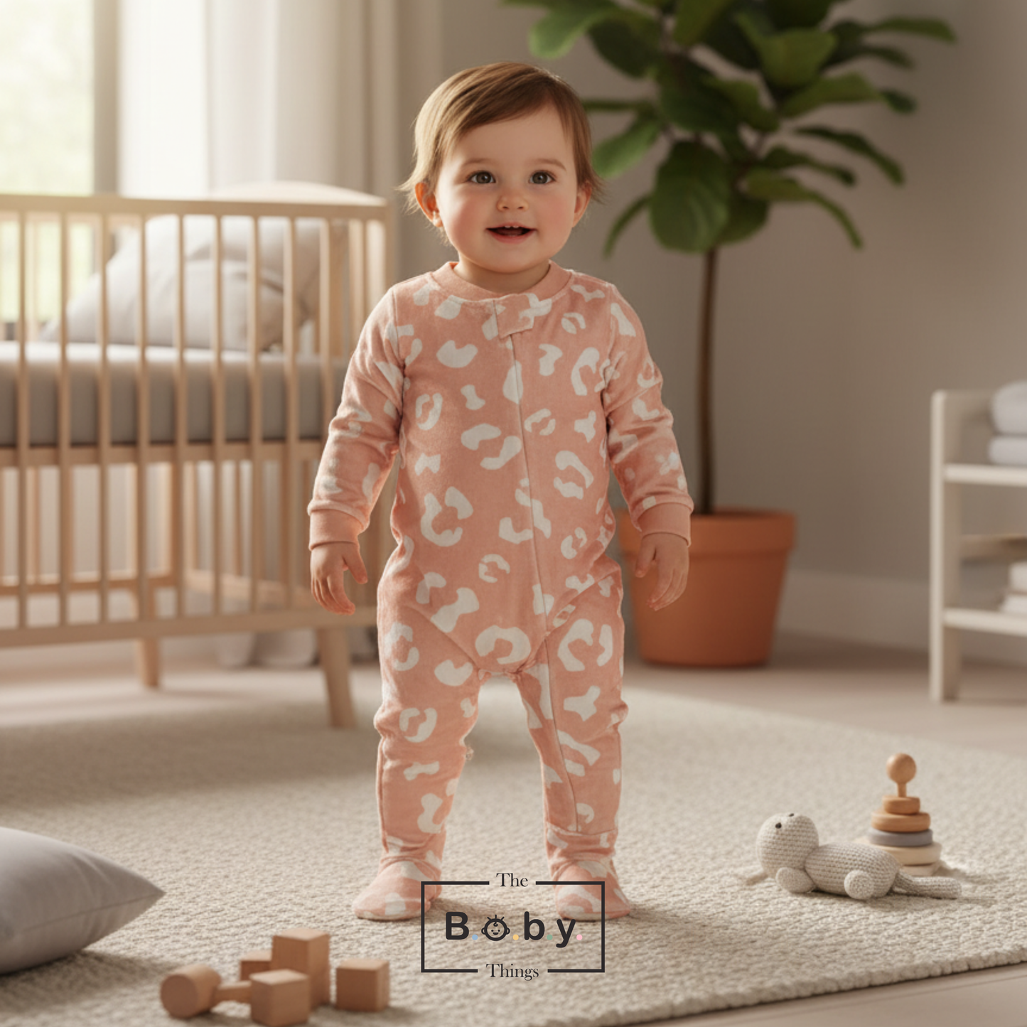 Soft Spots Fleece Footie Onesie