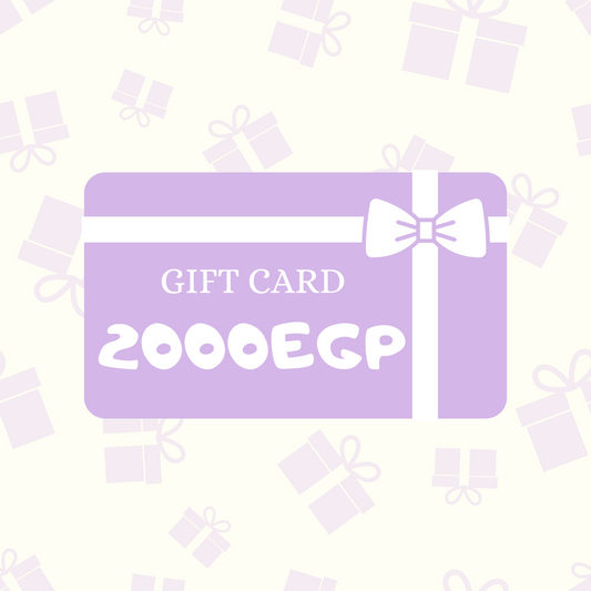 2000EGP Gift Card