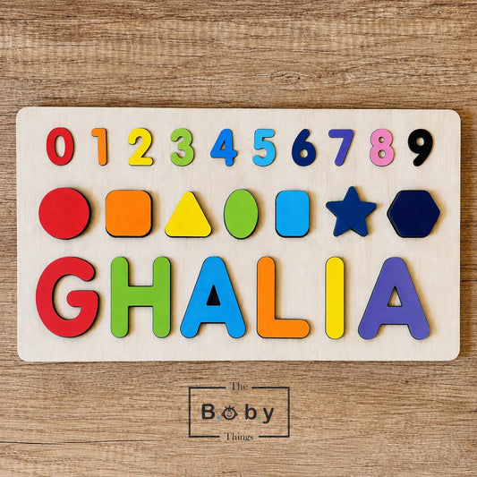 Wooden Name Puzzle (5X1)