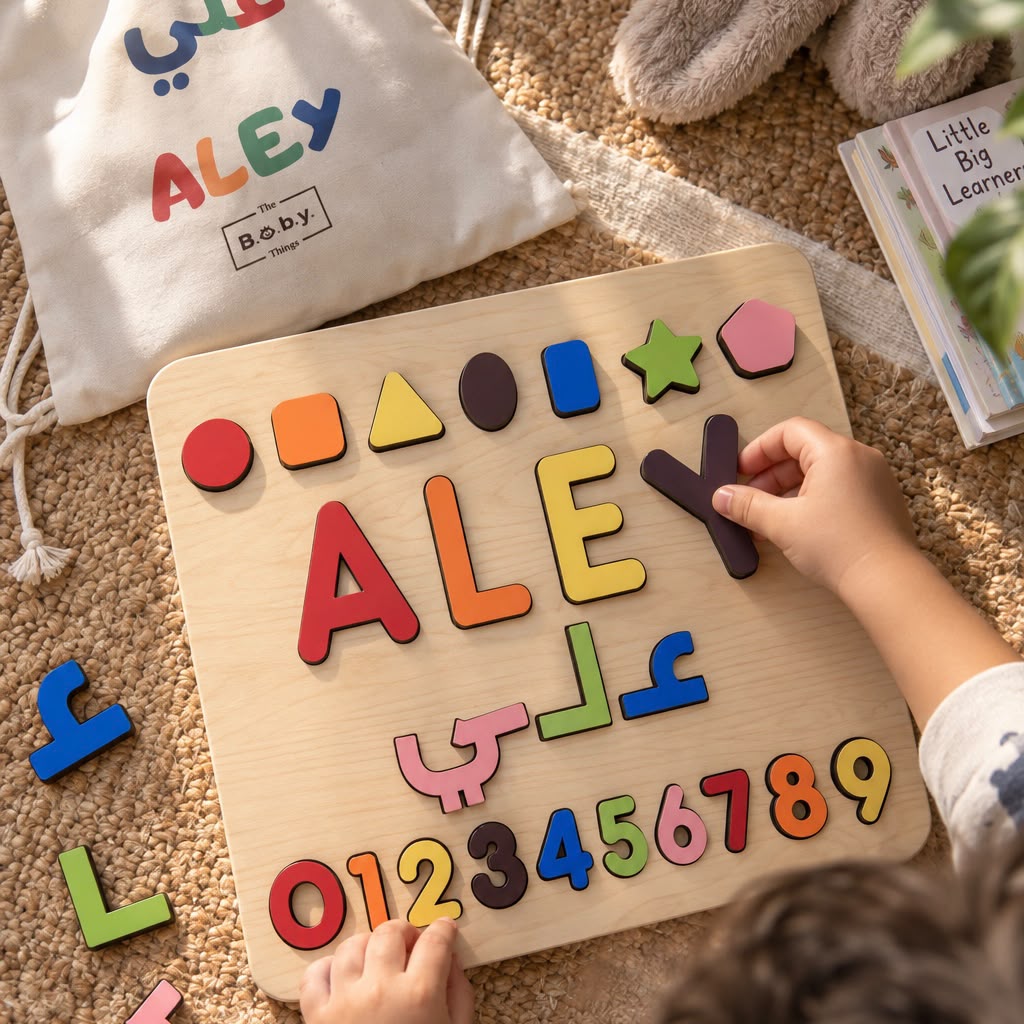 Wooden Name Puzzle (7X1)